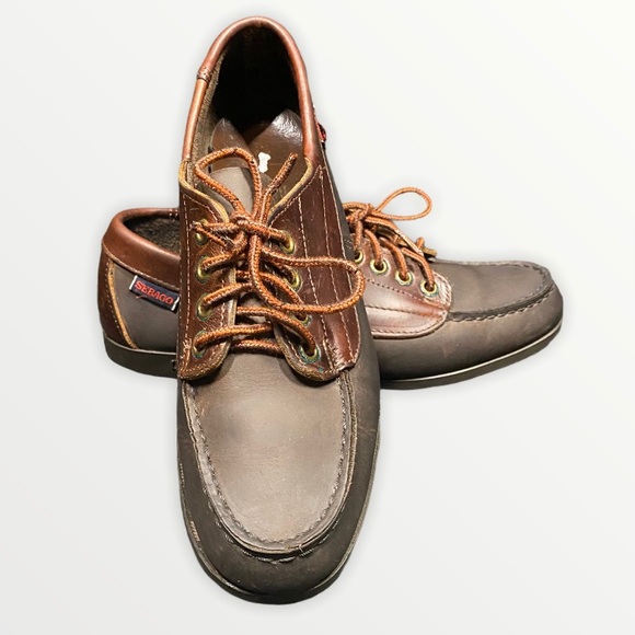 Vintage Sebago Campsides Leather Mocs 